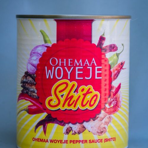 Ohemaa Woyeje Fish Shito (Big Can/Tin)2kg -HOT